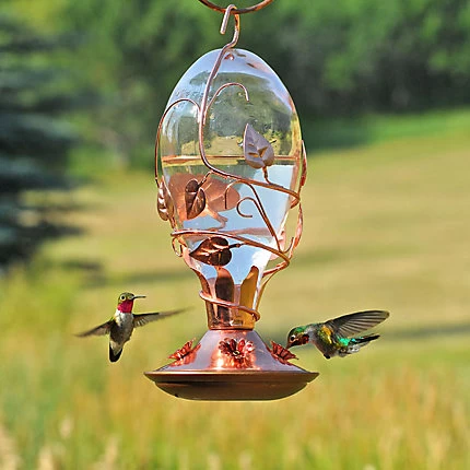 32-Ounce Looking Glass Hummingbird Feeder - Image 2