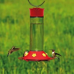 30-Ounce Glass Hummingbird Feeder