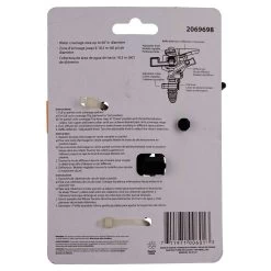 Round Plastic Male Sprinkler