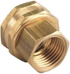 ORBIT 3/4-Inch X 1/2-Inch Brass Swivel Hose-To-Pipe Adapter With Washer