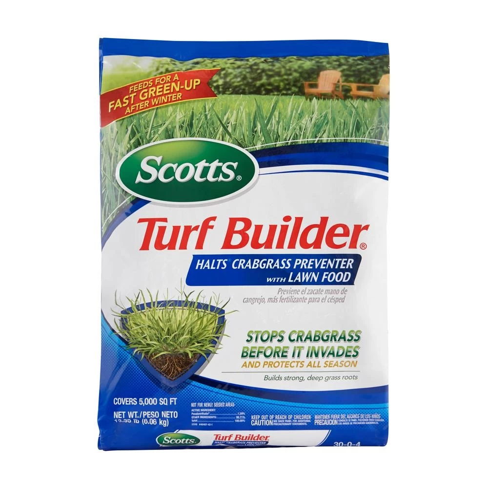 5,000 Sq. Ft. Turf Builder Halts Crabgrass Preventer With Lawn Food