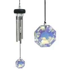 12-Inch Crystal Precious Stones Wind Chime