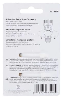 Adjustable Angle Hose Commector
