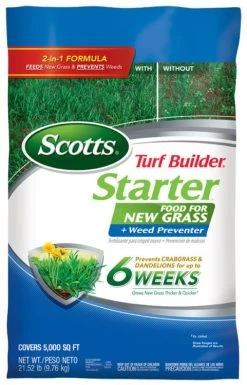 Turf Builder Starter Food N Grass+weed Preventer 5m