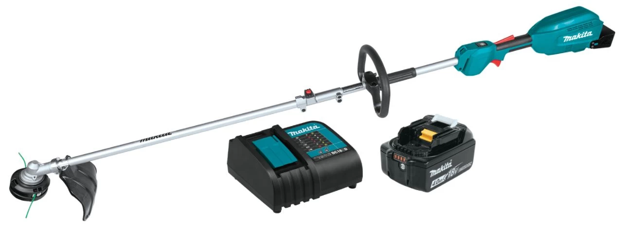 Makita 18-Volt Lxt Lithium-Ion Brushless Cordless Couple Shaft Power Head Kit With 13-Inch String Trimmer Attachement - Image 4