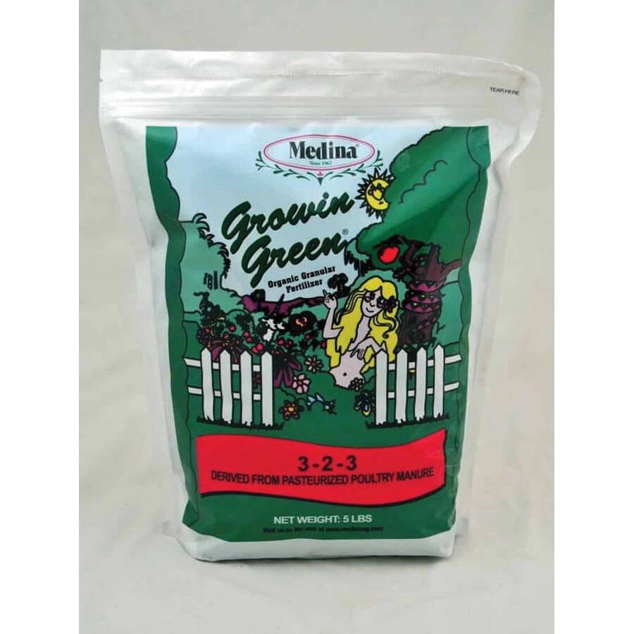 40-Lb Bag Solid Granule 3-2-3 Organic Fertilizer