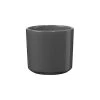 3.1-Inch Anthracite Las Vegas Ceramic Pot
