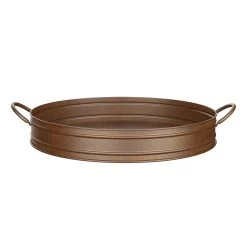 16-Inch Copper Finish Tray/Planter