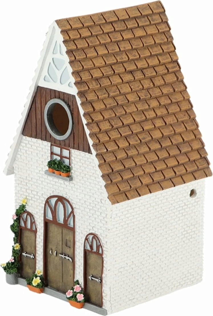 ESSCHERT DESIGN Farmhouse Resin Birdhouse - Image 2