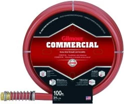 100-Foot 3/4-Inch Red Heavy-Duty Garden Hose