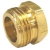 3/4-Inch Mgh X Fip Brass Garden Hose Adapter