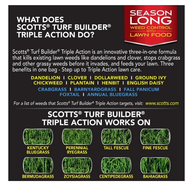 20-Pound Turf Builder Triple Action Lawn Fertilizer