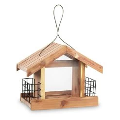 Cedar Chalet Bird Feeder