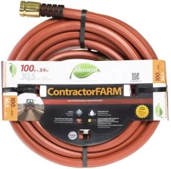 Swan 3/4-Inch X 100-Foot Water Hose With Brass Coupling