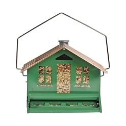 8-Lb Food Metal Squirrel-Proof Wild Bird Feeder