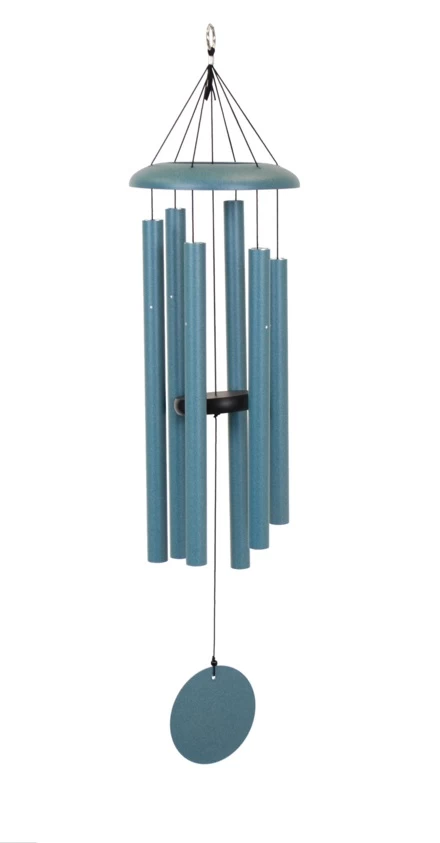 36-Inch Patina Green Corinthian Bells Wind Chime