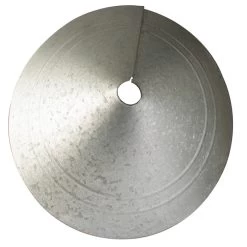 Rustic Farmhouse Squirrel-Resistant Galvanized Baffle