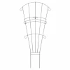 60-Inch Green Garden Fan Trellis