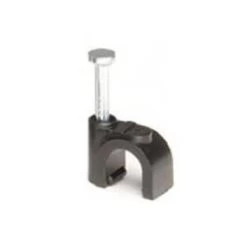 Mounting Clip, 1/4-Inch Opening, Plastic