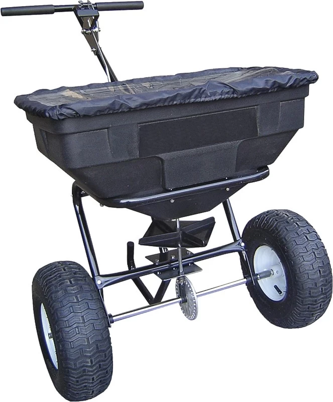 Vulcan 125-Pound Push Broadcast Spreader