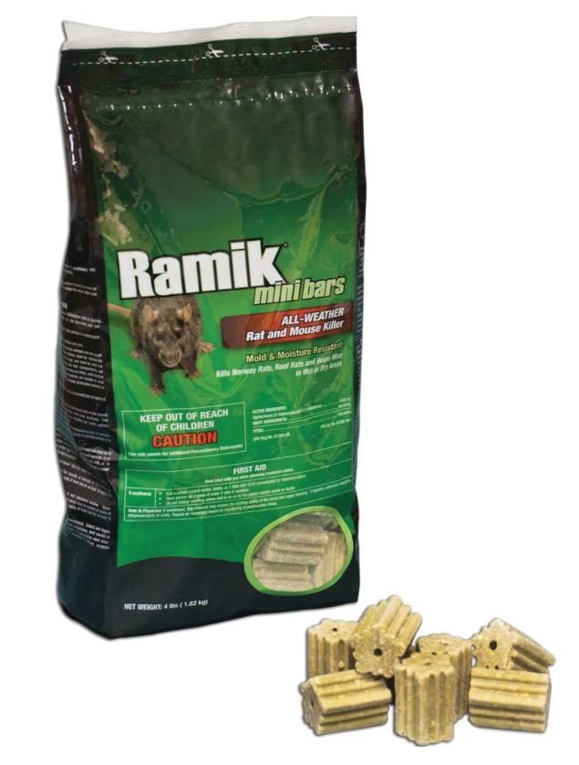4-Pound Rat And Mouse Killer Mini Bars