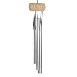 6-Inch Silver Piccolo Wind Chime