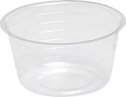 17-Inch Clear Deep Plastic Planter Saucer