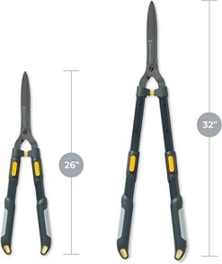 Woodland Heavy Duty Extendable LeverAction Hedge Shears